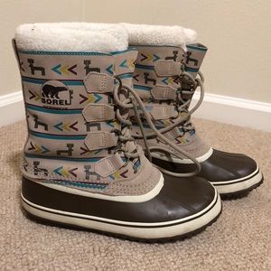 Sorel 1964 Deer Print Boots
